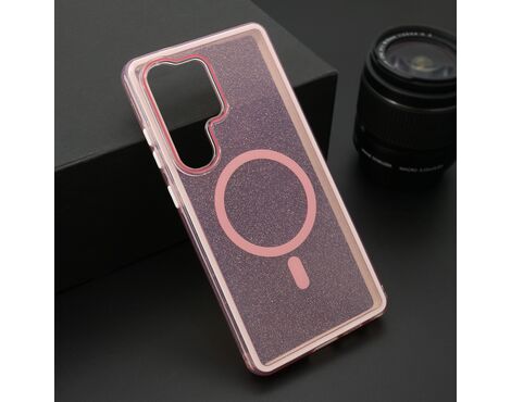 Futrola CRYSTAL MagSafe - Samsung S938 Galaxy S25 Ultra 5G roze (MS).