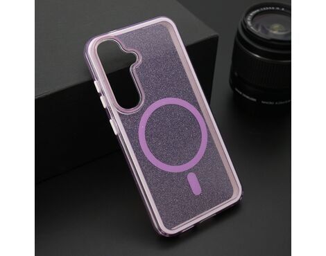 Futrola CRYSTAL MagSafe - Samsung S931 Galaxy S25 5G ljubicasta (MS).