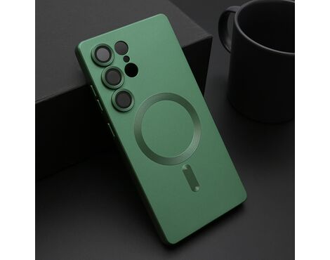 Futrola ELEGANT MAGSAFE - Samsung S938 Galaxy S25 Ultra 5G zelena (MS).