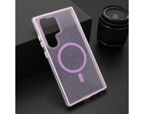 Futrola CRYSTAL MagSafe - Samsung S928 Galaxy S24 Ultra 5G ljubicasta (MS).