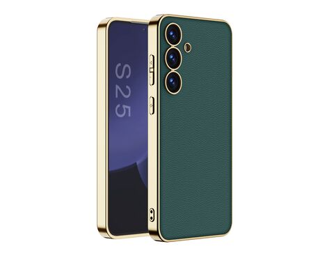 Futrola S GOLD LINE - Samsung S931 Galaxy S25 5G zelena (GKK case) (MS).