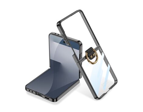 Futrola RING LINES - Samsung F751B Galaxy Z Flip 7 5G crna (GKK case) (MS).