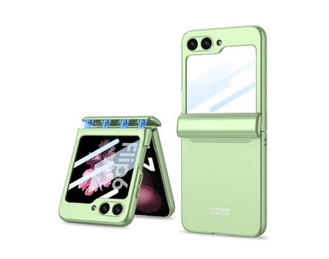 Futrola SMOOTH LINE - Samsung F741B/F761B Galaxy Z Flip 6 5G/Z Flip 7 FE 5G svetlo zelena (GKK case) (MS).