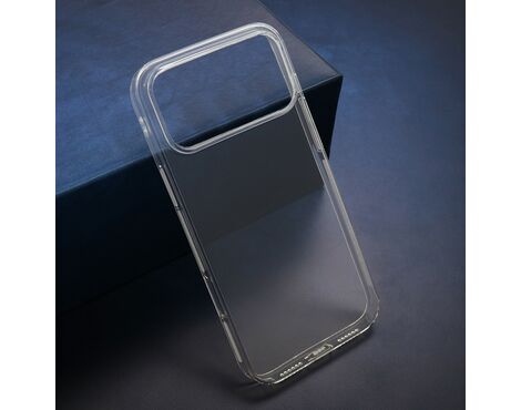 Silikonska futrola CLEAR - iPhone 17 Pro Max (6.9) providna (big camera) (MS).