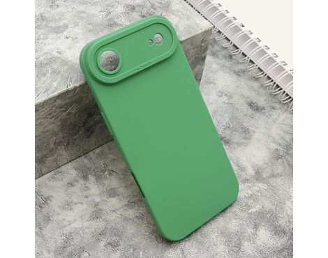 Silikonska futrola Pro Camera - iPhone 17 Air tamno zelena (MS).