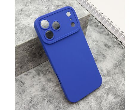 Silikonska futrola Pro Camera - iPhone 17 Pro Max (6.9) tamno plava (MS).