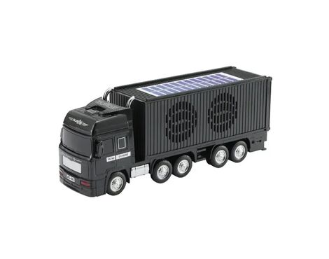 Zvucnik bluetooth WS-691 sa solarnim punjenjem kamion crni (MS).