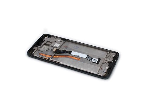LCD displej (ekran) - Xiaomi Redmi Note 8 Pro + Touch screen + frame black (crni) (MS).