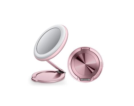 Drzac magnetni Ring sa ogledalom - mobilni telefon roze (MS).