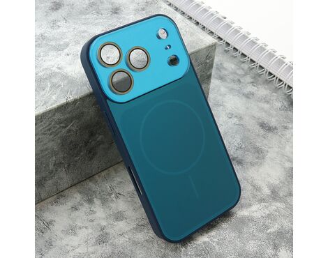 Futrola COLOR METAL MagSafe II - iPhone 17 Pro plava (MS).