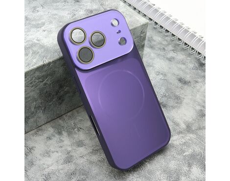 Futrola COLOR METAL MagSafe II - iPhone 17 Pro ljubicasta (MS).