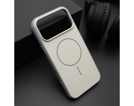 Futrola CHROME MagSafe - iPhone 17 Pro Max (6.9) bela (MS).