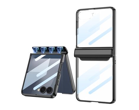 Futrola LINES II - Samsung F751B Galaxy Z Flip 7 5G crna (GKK case) (MS).