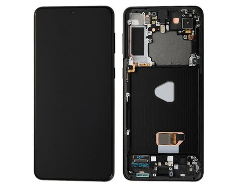 LCD displej (ekran) - Samsung G996 Galaxy S21 Plus 5G + touchscreen WITH FRAME black (crni) (NCC) OLED.