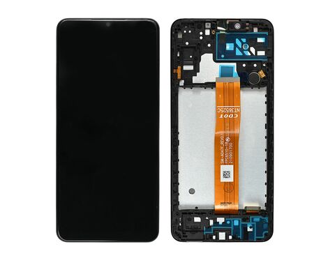 LCD displej (ekran) - Samsung A047/Galaxy A04s (GH82-29805A) + touchscreen + frame black (crni) FULL ORG-SP.