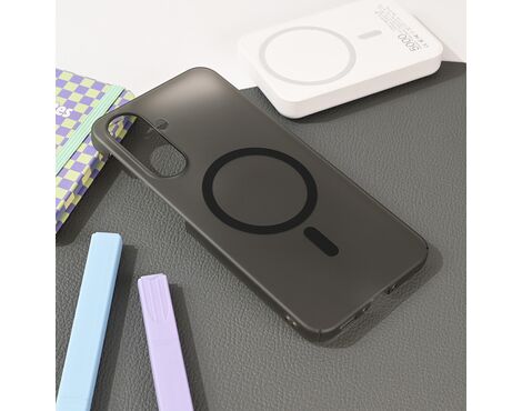 Futrola Magsafe mat PC - Samsung A366 Galaxy A36 5G crna.
