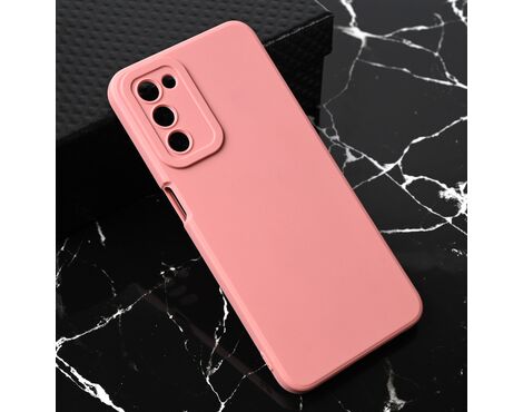 Silikonska futrola Teracell Giulietta - Oppo A55 5G mat tamno roze.