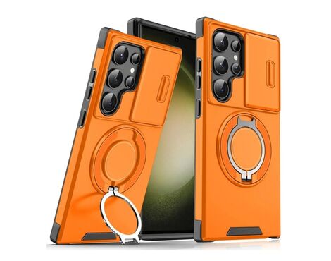 Futrola CamShield Ring stand - Samsung Galaxy S23 Ultra narandzasta.