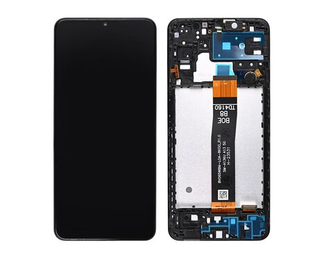 LCD displej (ekran) - Samsung A136/Galaxy A13 5G (GH82-29077A) + touchscreen + frame black (crni) FULL ORG-SP.