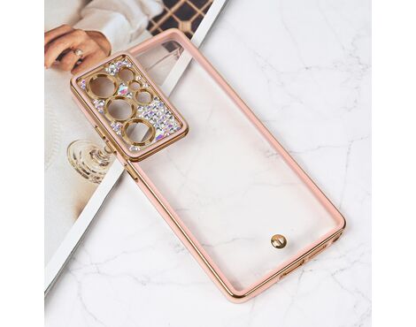 Futrola Cirkon Camera - Samsung S938 Galaxy S25 Ultra roze.