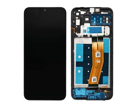LCD displej (ekran) - Samsung A145F Galaxy A14 4G (GH81-23541A) + touchscreen + frame black (crni) FULL ORG-SP.