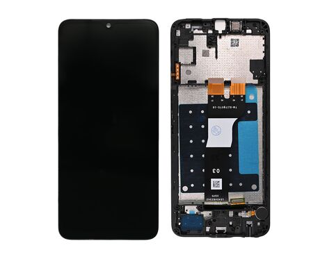 LCD displej (ekran) - Samsung A057/Galaxy A05s (GH81-24364A) + touchscreen + frame black (crni) FULL ORG-SP.