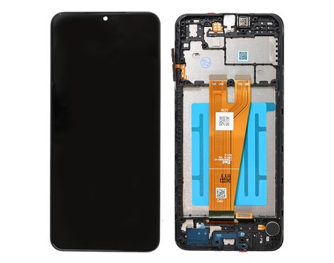 LCD displej (ekran) - Samsung A045/Galaxy A04 (GH81-22731A) + touchscreen + frame black (crni) FULL ORG-SP.