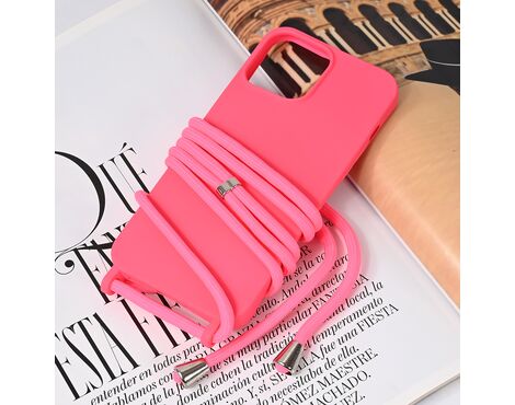 Futrola Crossbody - iPhone 13 Pro Max 6.7 pink.