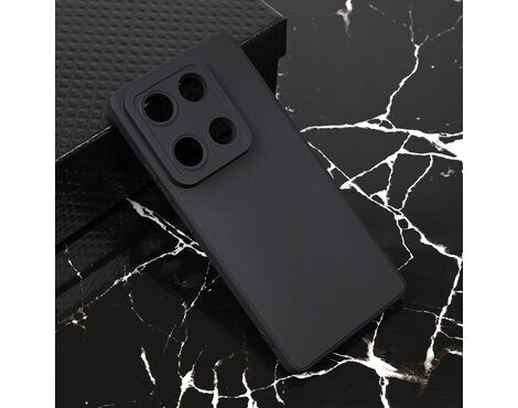 Silikonska futrola Teracell Giulietta - Xiaomi Redmi Note 14S (EU) mat crna.