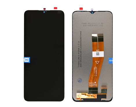 LCD displej (ekran) - Samsung A025/Galaxy A02s (GH81-20181A) (163mm) + touchscreen black (crni) FULL ORG-SP.