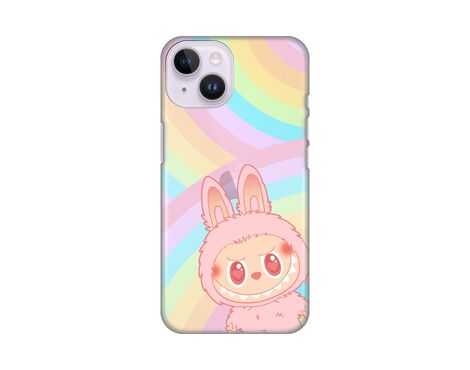 Silikonska futrola PRINT Skin - iPhone 14 La Bubu Rainbow.