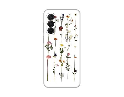 Silikonska futrola PRINT Skin - Samsung A175 Galaxy A17 Flower.