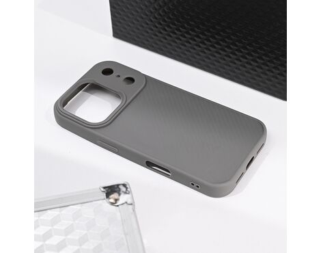 Futrola Magsafe Kevlar - iPhone 17 Pro siva.