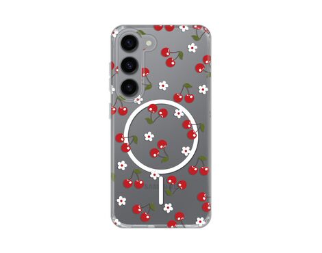 Futrola print Magsafe - Samsung S911B Galaxy S23 Cute Cherries.
