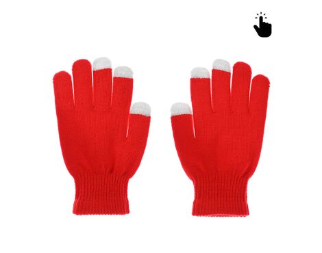 Rukavice - touch screen RY M (22cm) crvene.