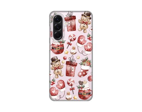 Silikonska futrola PRINT Skin - Samsung A566 Galaxy A56 5G Cozy Christmas.