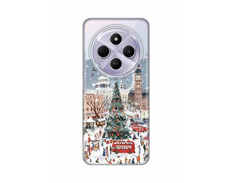 Silikonska futrola PRINT Skin - Xiaomi Redmi 14C/Redmi A4 Christmas Town.