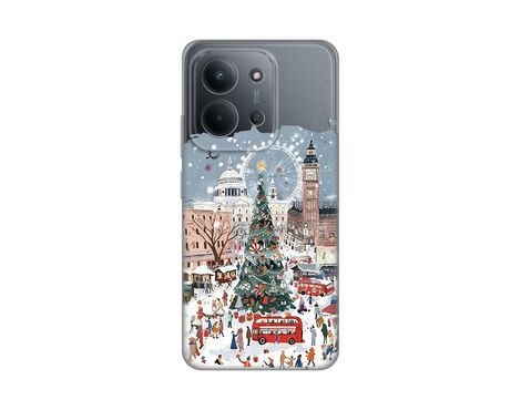 Silikonska futrola PRINT Skin - Xiaomi Redmi 15C 4G Christmas Town.