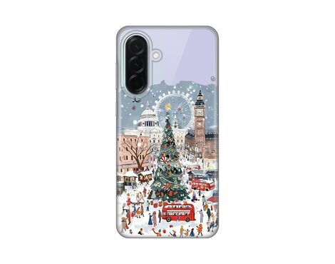 Silikonska futrola PRINT Skin - Samsung A366 Galaxy A36 5G Christmas Town.