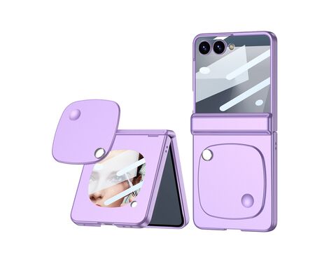 Futrola MIRROR CASE - Samsung F751B Galaxy Z Flip 7 5G ljubicasta (GKK case) (MS).