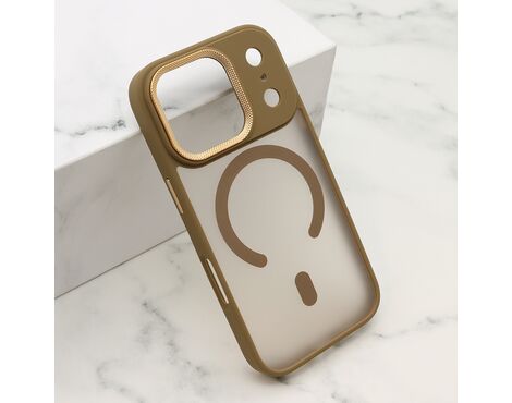 Futrola SILKY MagSafe II - iPhone 17 Pro braon (MS).