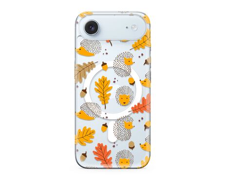 Futrola silikonska print MagSafe - iPhone 17 Air leaves (MS).