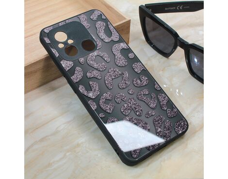 Futrola Shiny glass - Xiaomi Redmi 12C crna.