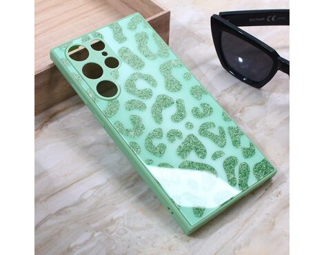 Futrola Shiny glass - Samsung Galaxy S23 Ultra svetlo zelena.