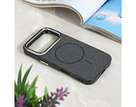 Futrola Magsafe Sparkle Dust - iPhone 17 Pro crna.