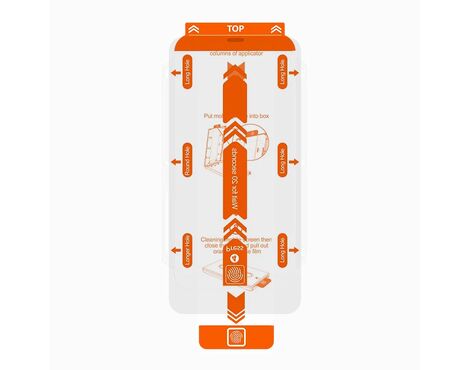 Zastitno Staklo Tempered glass 2.5D dust free - iPhone 12 Pro Max 6.7 crni.