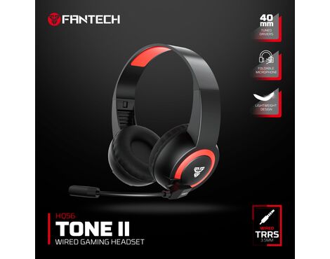 Slusalice Gaming Fantech HQ56 Tone II crne.