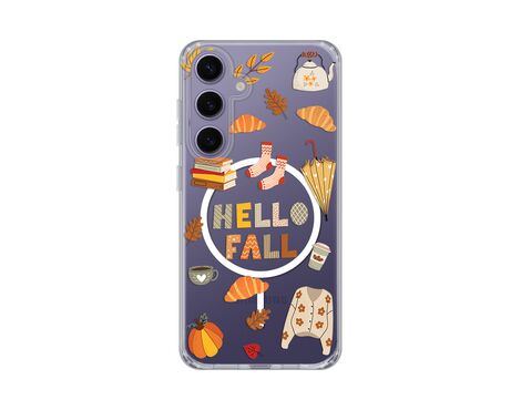 Futrola print Magsafe - Samsung S921B Galaxy S24 Hello Fall.
