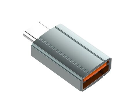 Adapter LDNIO LC140 USB na Type C sivi.
