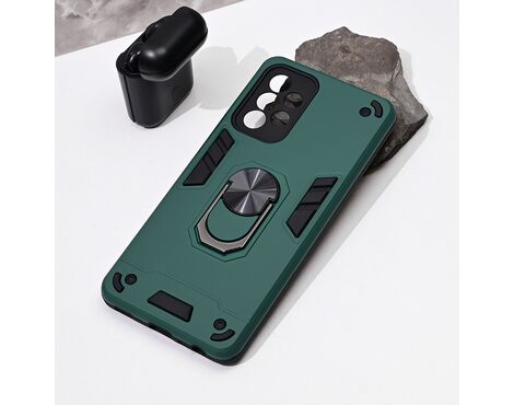 Futrola Hard Ring - Samsung A526 Galaxy A52 5G tamno zelena.